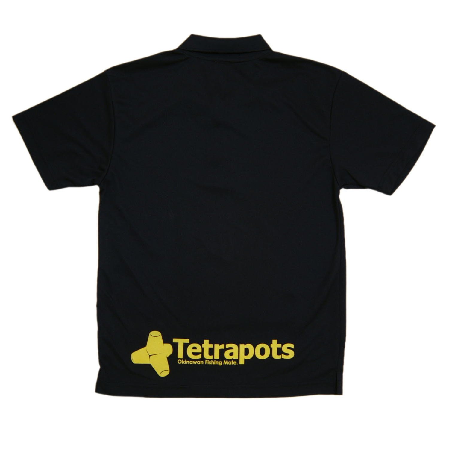 Amazon.co.jp: Tetrapots(テトラポッツ) ロゴクール ポロシャツ